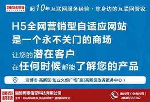 邹平网站建设费用解析 淄博网泰科技的报价与服务